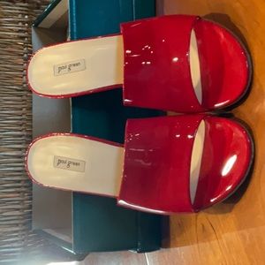 Paul Green Red Patent Leather
